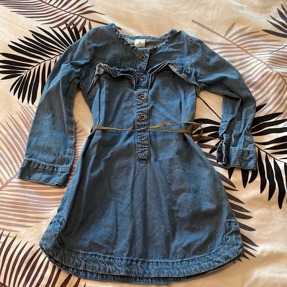 Carter’s belted denim dress - Picture 1 of 5